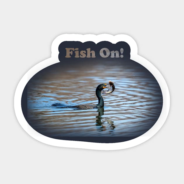 Fish On Sticker by gdb2